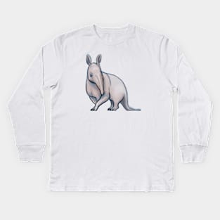 Cute Aardvark Drawing Kids Long Sleeve T-Shirt